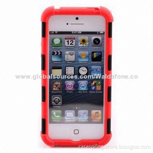 Hybrid Case for iPhone 5G/5S, ODM and OEM Orders Welcomed